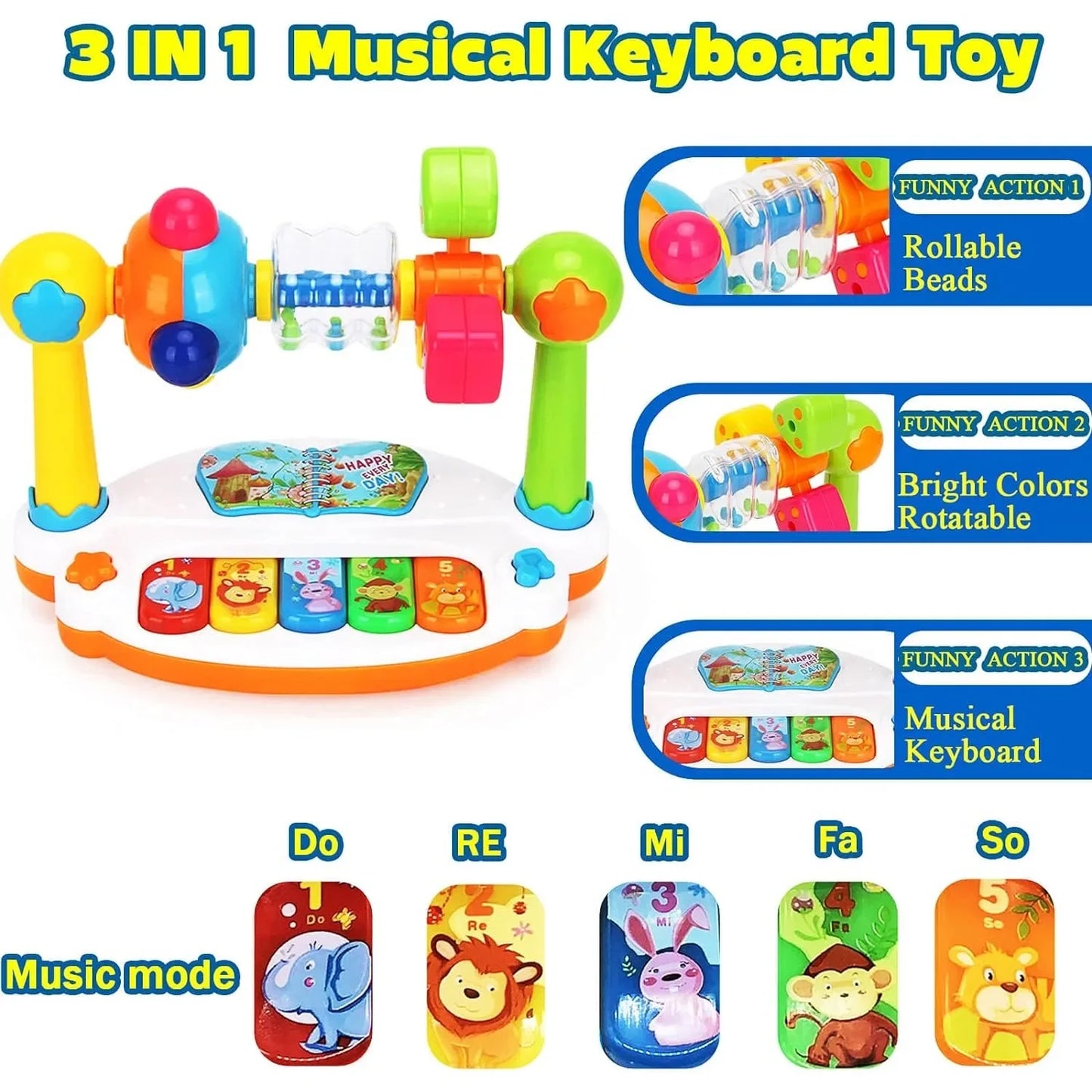 OlbaCollections Colour Memory Chess Playful Piano